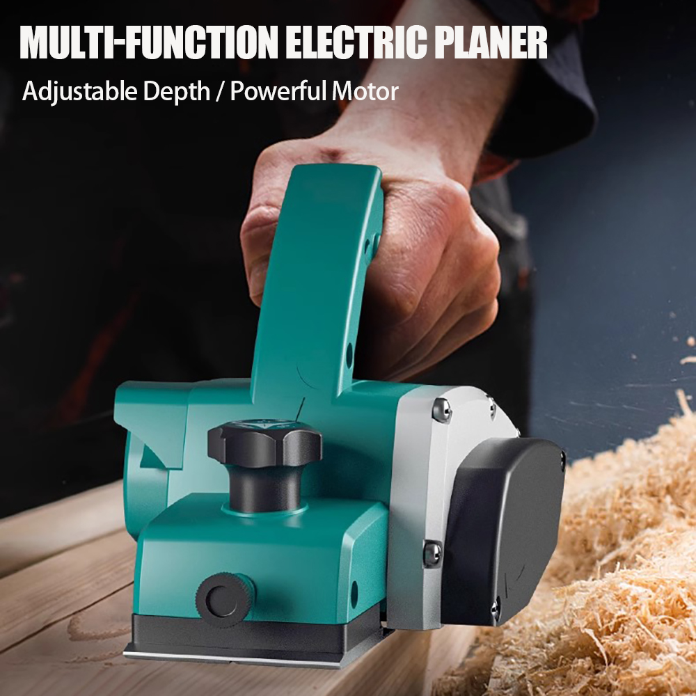 Mesin Planer Kayu Portabel 220 - Planer Handheld Electric ulasan dan harga